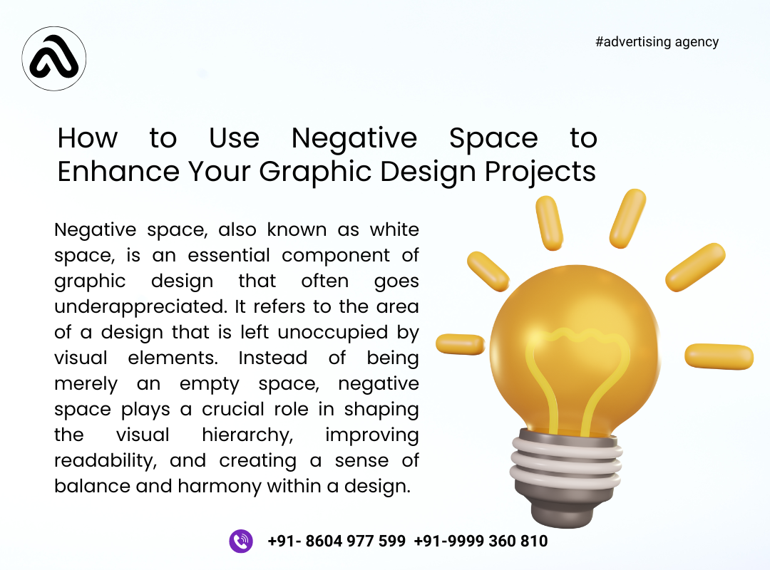 How to Use Negative Space to Enhance Your Graphic Design Projects